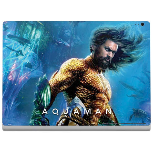 DC Comics Aquaman Movie Arthur Curry Poster Surface Book 2 13.5in Skin